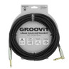 CABLE GROOVIT PVC JACK/JACK COUDE 6M 