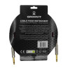 CABLE GROOVIT NYLON TRESSE JACK/JACK 3M ROUGE 