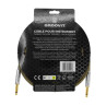 CABLE GROOVIT NYLON TRESSE JACK/JACK 6M MARRON