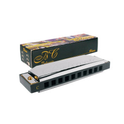 HARMONICA BELCANTO EN DO 10 TROUS HRM-20-C