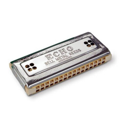 HARMONICA HOHNER ECHO DOUBLE DROIT 2X32 54/64 DO/SOL