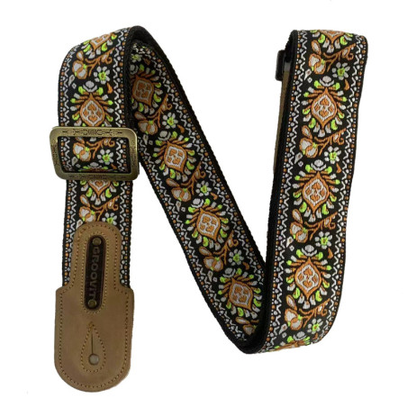 SANGLE GROOVIT NYLON JACQUARD CACHEMIRE SOLAIRE