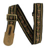 SANGLE GUITARE GROOVIT JACQUARD VOLUTES D'OR GROSTRAP013