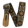 SANGLE GROOVIT JACQUARD NYLON FLEURS D'EBENE
