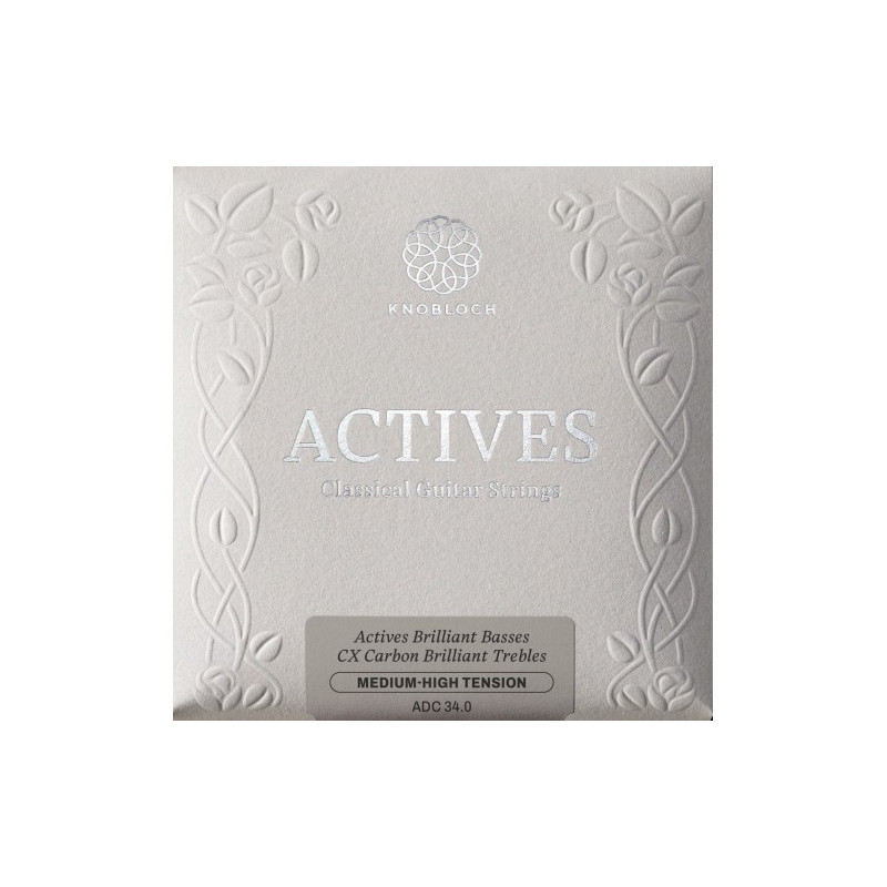 KNOBLOCH ACTIVES CX CARBON MEDIUM HIGH TENSION 34.0 JEU ADC34.0