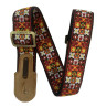 SANGLE GUITARE GROOVIT JACQUARD BRAISE ASTEQUE