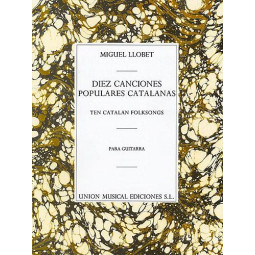 LLOBET DIEZ CANCIONES POPULARES CATALANAS UMG20372  