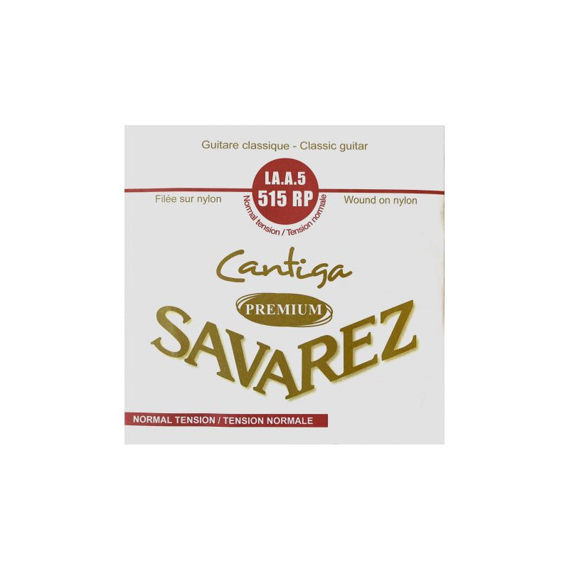 SAVAREZ CANTIGA PREMIUM ROUGE CORDE 5 LA 515RP