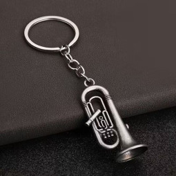 PORTE CLES TUBA 3D METAL