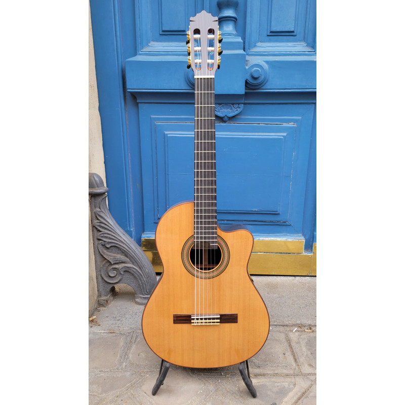 GUITARE JUAN AVILES ELECTRO-ACOUSTIQUE PALISSANDRE JA-6CE