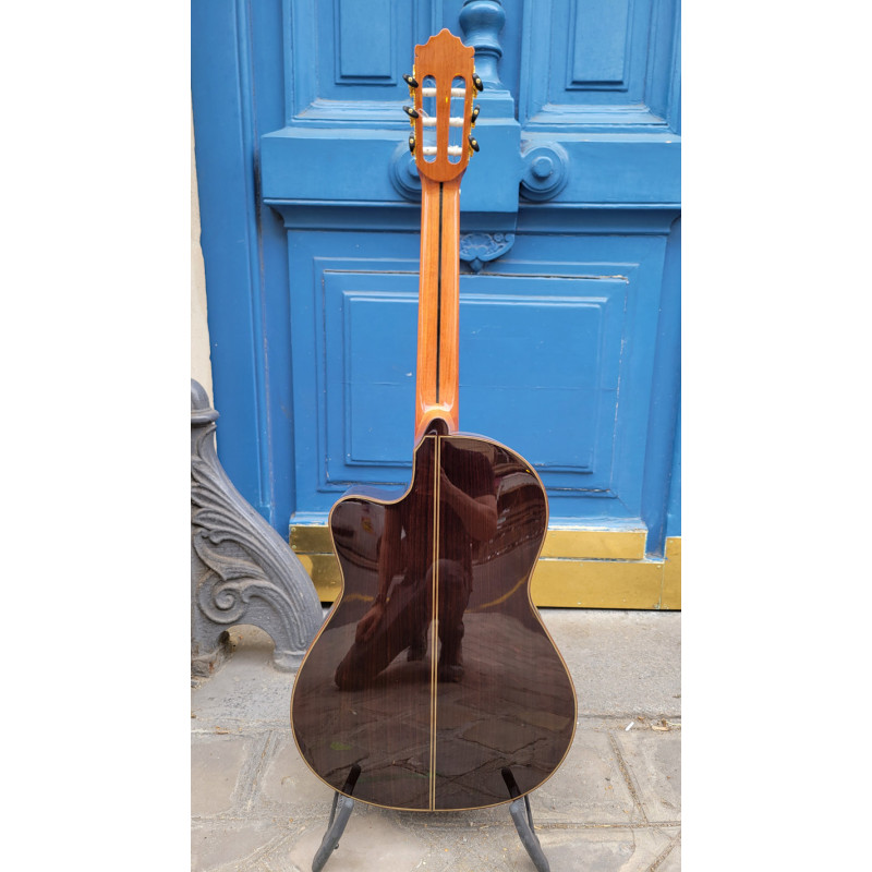 GUITARE JUAN AVILES ELECTRO-ACOUSTIQUE PALISSANDRE JA-6CE