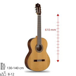 GUITARE ALHAMBRA 3C 3/4 CEDRE