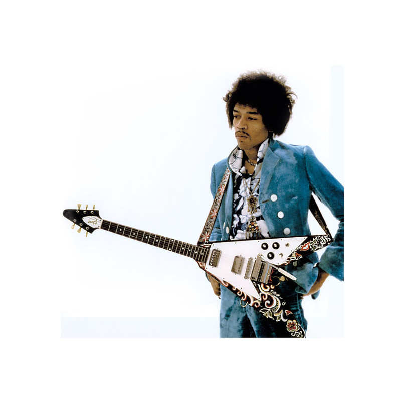 CADRE BABY GUITARE FLYING V HENDRIX 15 X 20 CM