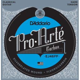 D'ADDARIO PRO ARTE CARBON HARD TENSION JEU EJ46FF