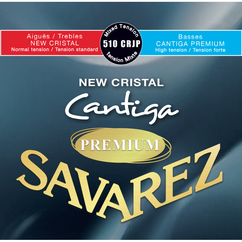 SAVAREZ CANTIGA PREMIUM NEW CRISTAL MIXTE JEU 510CRJP