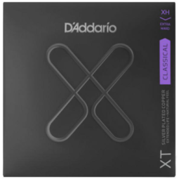 D'ADDARIO PRO ARTE XTC44 GUITARE CLASSIQUE SILVER PLATED TENSION EXTRA FORT (29-47) JEU