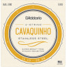 D'ADDARIO CAVAQUINHO 4 CORDES JEU EJ93