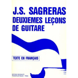SAGRERAS 2EMES LECONS DE GUITARE ET1692