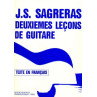 SAGRERAS 2EMES LECONS DE GUITARE ET1692