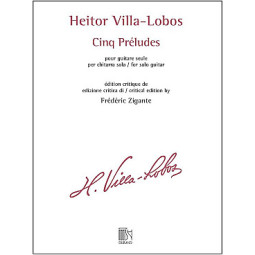 VILLA LOBOS 5 PRELUDES DF01657800