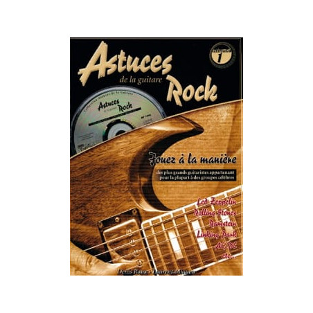 ROUX ASTUCES ROCK + CD MF1996