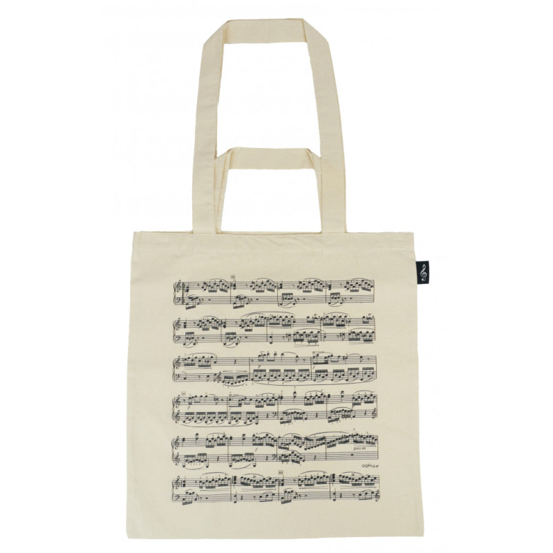 SAC TISSU NOTES NATUREL 40CM B3079