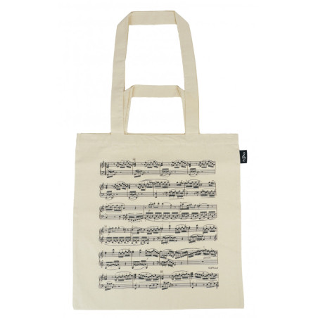 SAC TISSU NOTES NATUREL 40CM B3079
