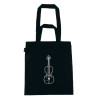 SAC IMPRIMÉ VIOLON NOIR B3084