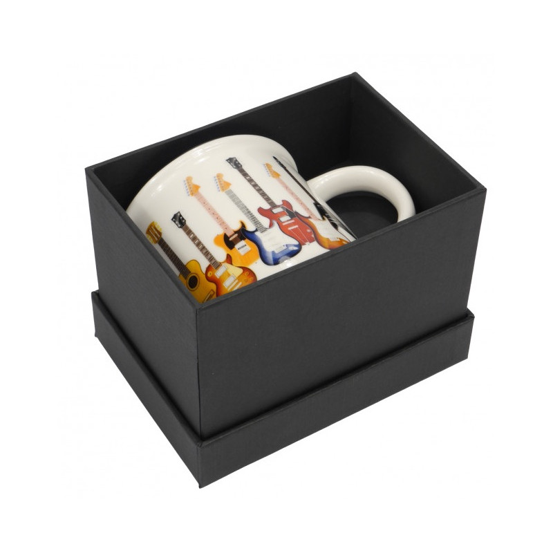MUG GUITARES BLANC M7017