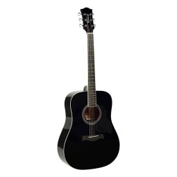 GUITARE FOLK RICHWOOD NOIRE ARTIST SERIES DREADNOUGHT RD-12-BK
