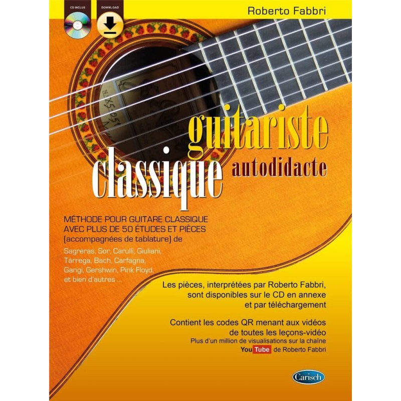 FABBRI GUITARISTE CLASSIQUE AUTODIDACTE