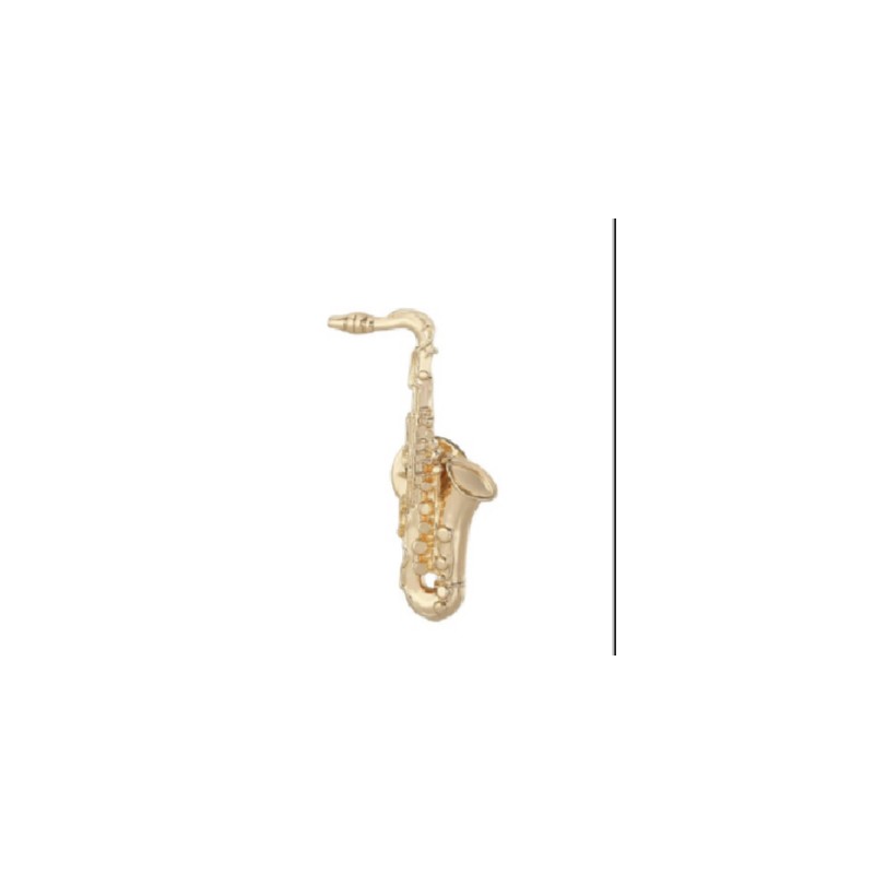 PIN'S SAXOPHONE METAL DORE
