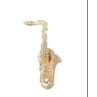PIN'S SAXOPHONE METAL DORE