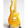 MINIATURE GUITARE PRINCE NUAGE DORE 27CM