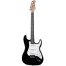 GUITARE EKO ELECTRIQUE TRIBUTE ST100 NOIR