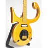MINIATURE GUITARE PRINCE LOVE SYMBOL DOREE 27CM 