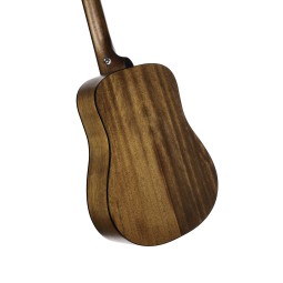 GUITARE CORT EARTH MINI NATUREL SATINE AVEC HOUSSE