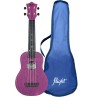UKULELE FLIGHT SOPRANO TRAVEL VIOLET TUS-35-PP