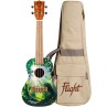 UKULELE FLIGHT CONCERT JUNGLE AVEC HOUSSE AUC-33-JUNGLE