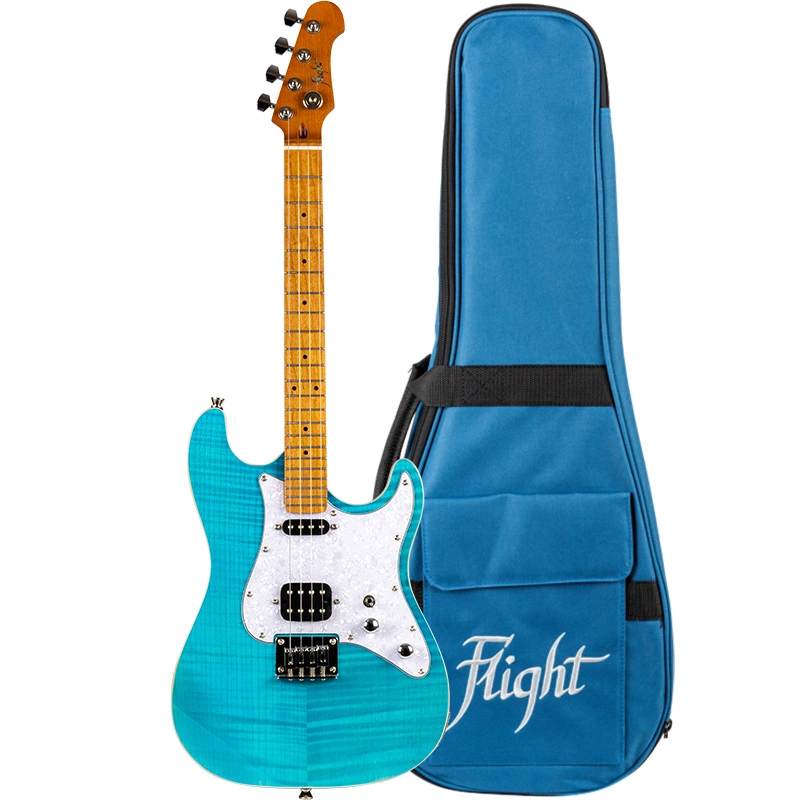 UKULELE FLIGHT BARITON PATHFINDER OBL ELECTRIQUE 