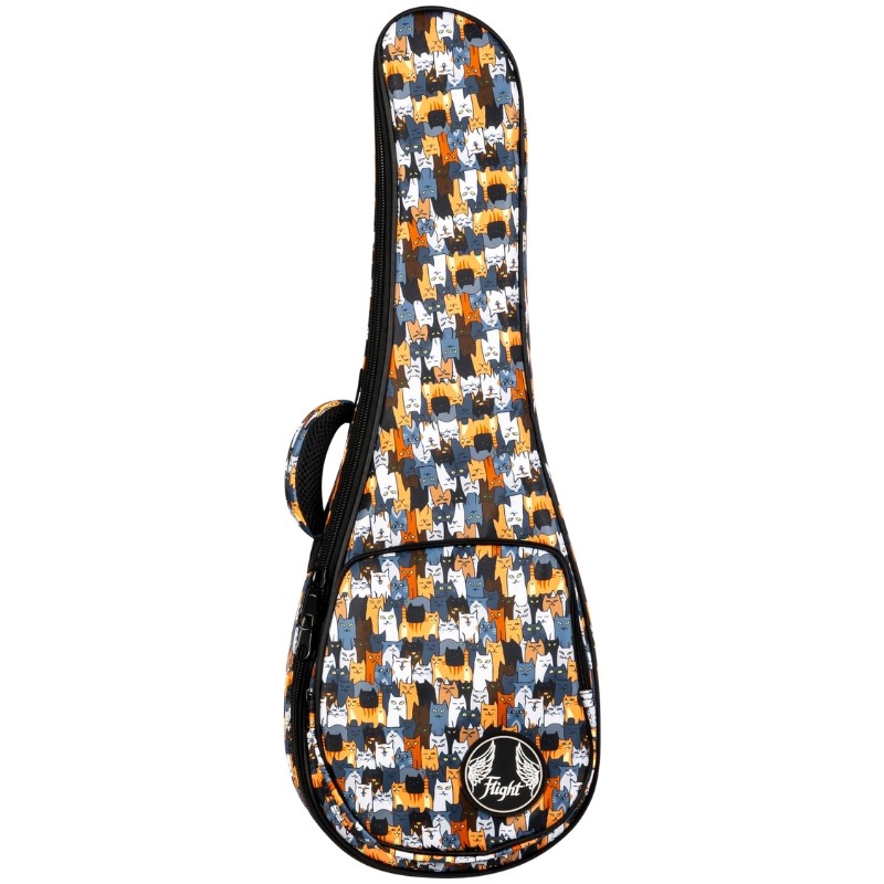 HOUSSE UKULELE CONCERT GIG BAG CAT 15MM FUB-C-CATS