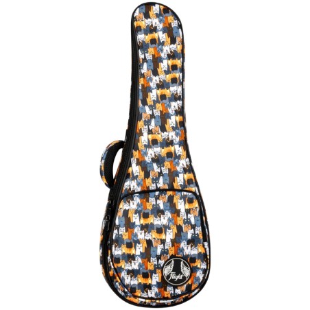 HOUSSE UKULELE CONCERT GIG BAG CAT 15MM FUB-C-CATS
