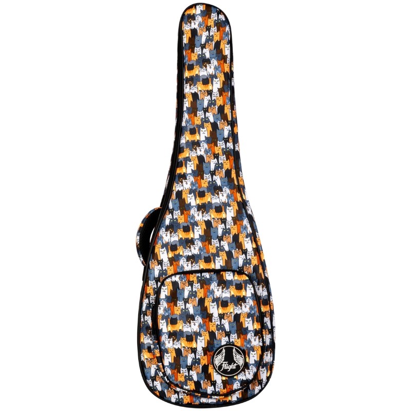 HOUSSE UKULELE FLIGHT GIG BAG CAT BARITON 15MM FUB-B-CAT