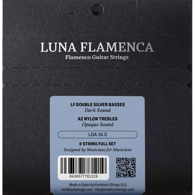 KNOBLOCH FLAMENCO LUNA FLAMENCA AZ NYLON MEDIUM TENSION LDA 34.0