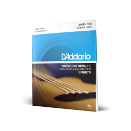 D'ADDARIO BASSES ACOUSTIQUE BRONZE 45-100 EPBB170