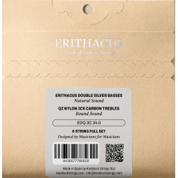 KNOBLOCH ERITHACUS QZ NYLON 3CX MEDIUM HIGH TENSION JEU EDQ 3C 34.0