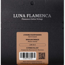 KNOBLOCH FLAMENCO LUNA FLAMENCA NYLON MEDIUM TENSION LDN 33.5
