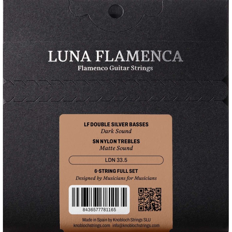 KNOBLOCH FLAMENCO LUNA FLAMENCA NYLON MEDIUM TENSION LDN 33.5