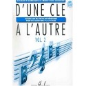 LAMARQUE D' UNE CLE A L' AUTRE 2 (PARTITION+CD)