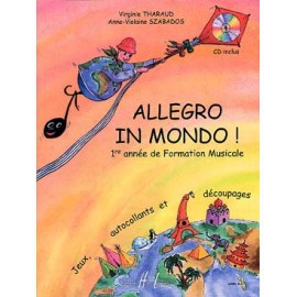 THARAUD ALLEGRO IN MONDO (PARTITION+CD)